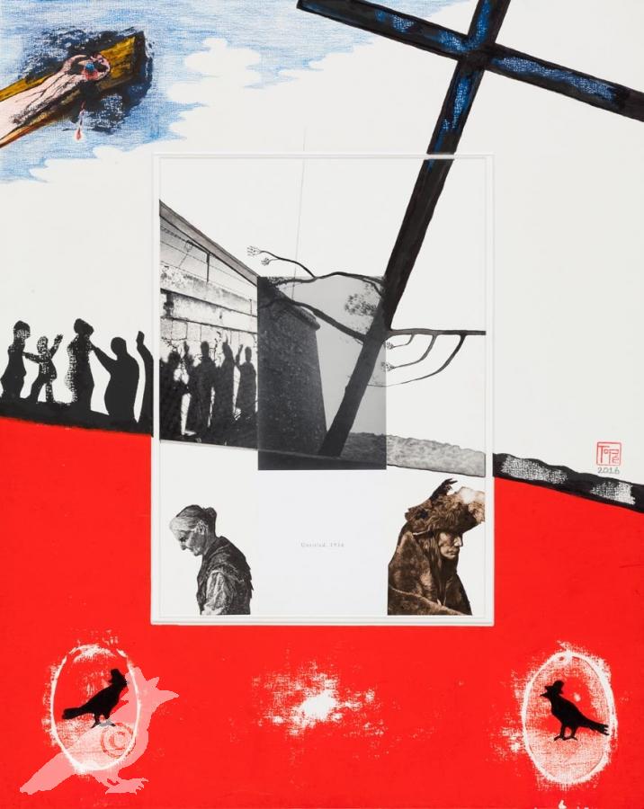 ToPé Meets Man Ray and the Indians of Curtis 1 2016