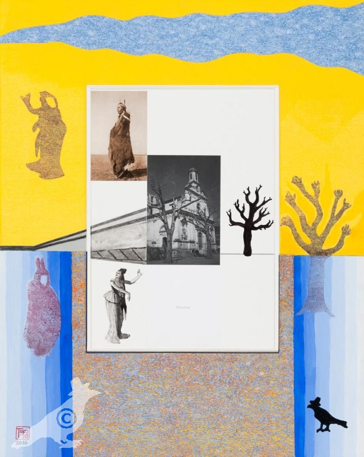 ToPé Meets Man Ray and the Indians of Curtis 1 2016