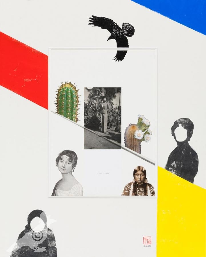 ToPé Meets Man Ray and the Indians of Curtis 1 2016