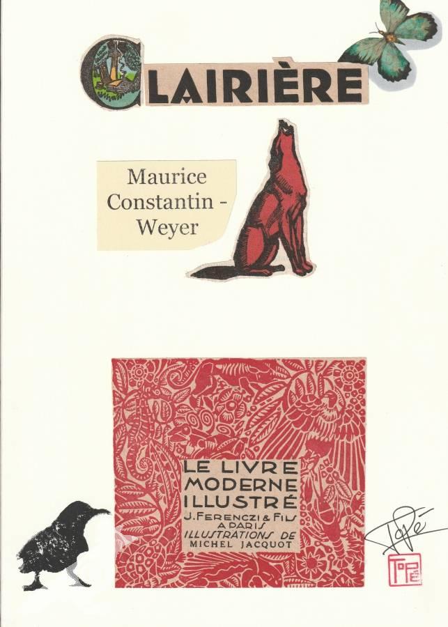 Boekherschrijving - Clairi&egrave;re 2020