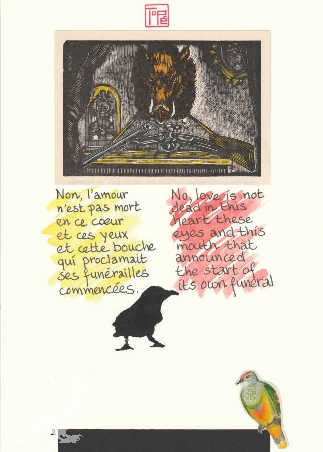 Boekherschrijving - Le baiser au l&eacute;preux 2020