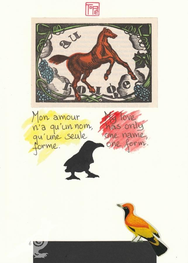 Boekherschrijving - Le baiser au lépreux 2020