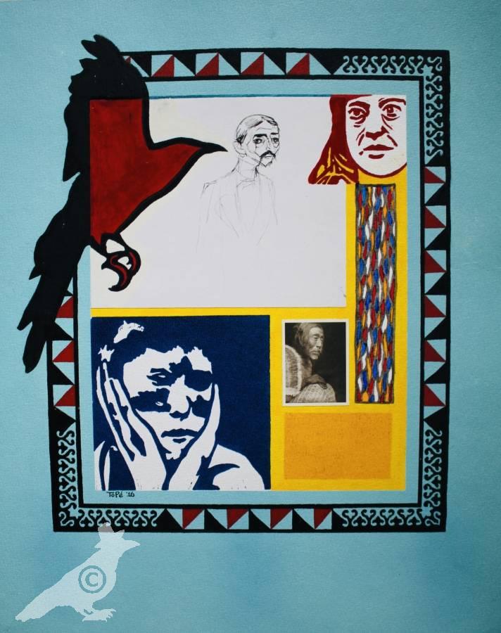 ToPé Meets Munch and the Indians of Curtis 2013-2018